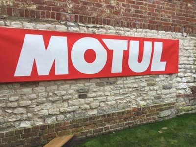 Lot 274 - MOTUL FABRIC BANNER