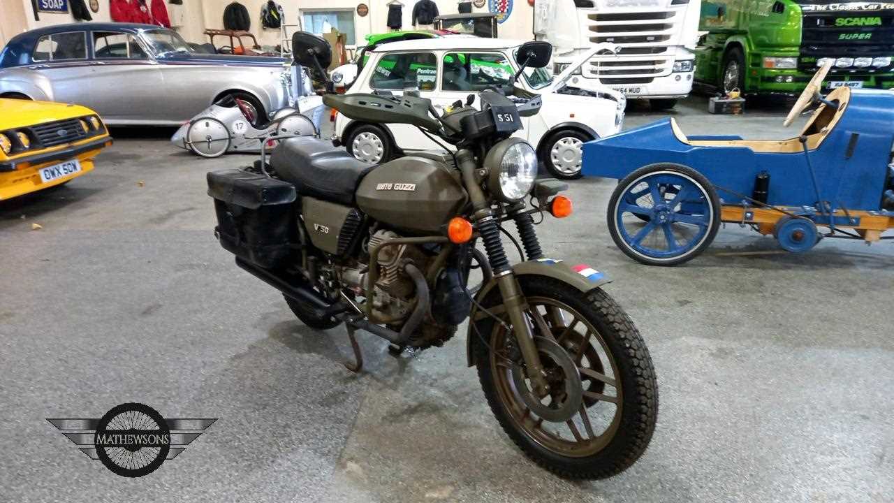 Lot 216 - 1985 MOTO GUZZI V50