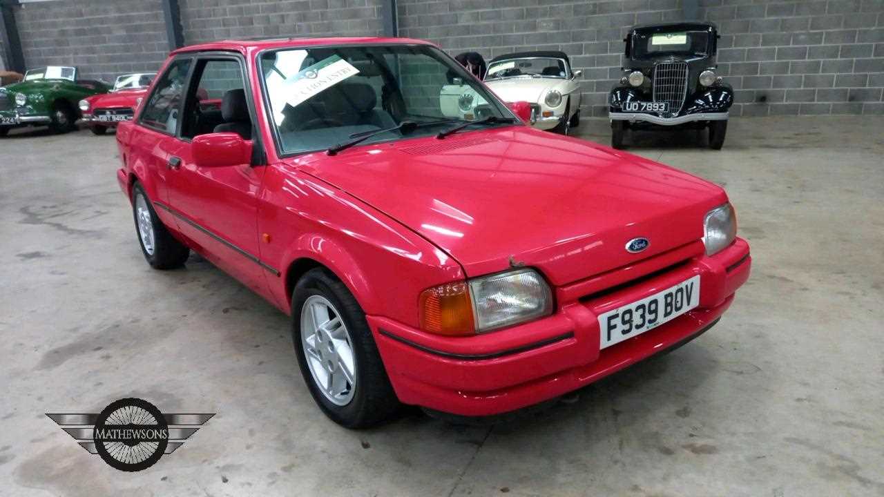 Lot 364 - 1989 FORD ESCORT XR3 INJ