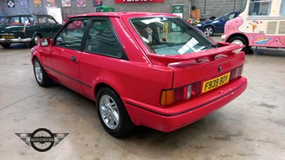 Lot 364 - 1989 FORD ESCORT XR3 INJ