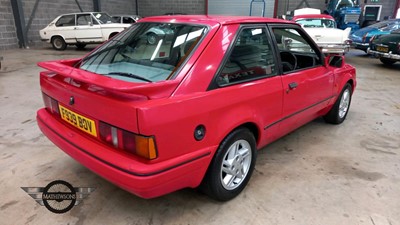 Lot 364 - 1989 FORD ESCORT XR3 INJ