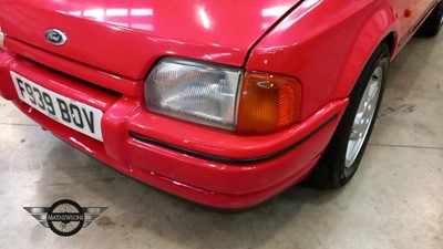 Lot 364 - 1989 FORD ESCORT XR3 INJ