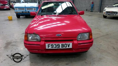 Lot 364 - 1989 FORD ESCORT XR3 INJ