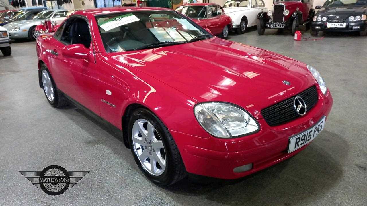 Lot 470 - 1997 MERCEDES SLK 230 KOMPRESSOR AUTO