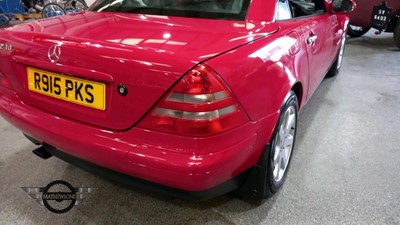 Lot 470 - 1997 MERCEDES SLK 230 KOMPRESSOR AUTO