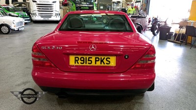 Lot 470 - 1997 MERCEDES SLK 230 KOMPRESSOR AUTO