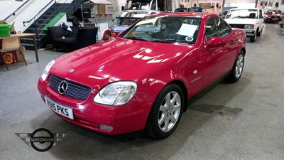 Lot 470 - 1997 MERCEDES SLK 230 KOMPRESSOR AUTO