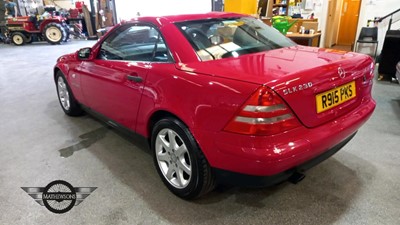 Lot 470 - 1997 MERCEDES SLK 230 KOMPRESSOR AUTO