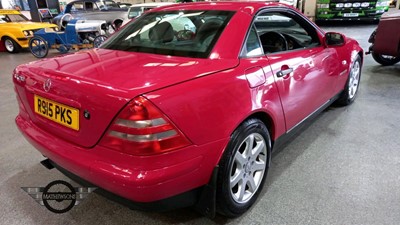 Lot 470 - 1997 MERCEDES SLK 230 KOMPRESSOR AUTO