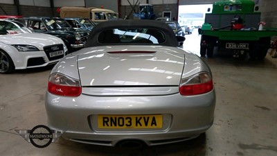 Lot 256 - 2003 PORSCHE BOXSTER