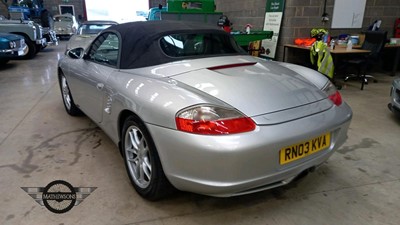 Lot 256 - 2003 PORSCHE BOXSTER