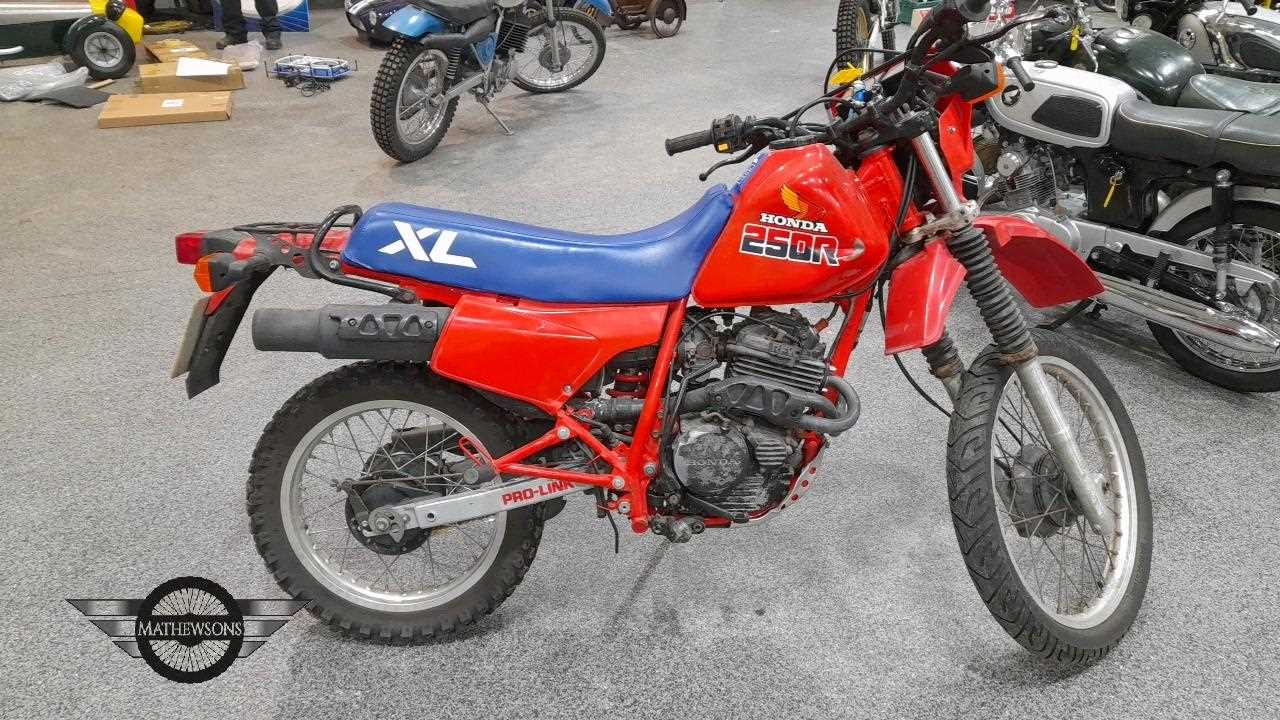 Lot 206 - 1986 HONDA XL250RF