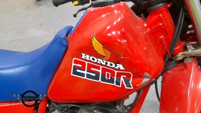 Lot 206 - 1986 HONDA XL250RF