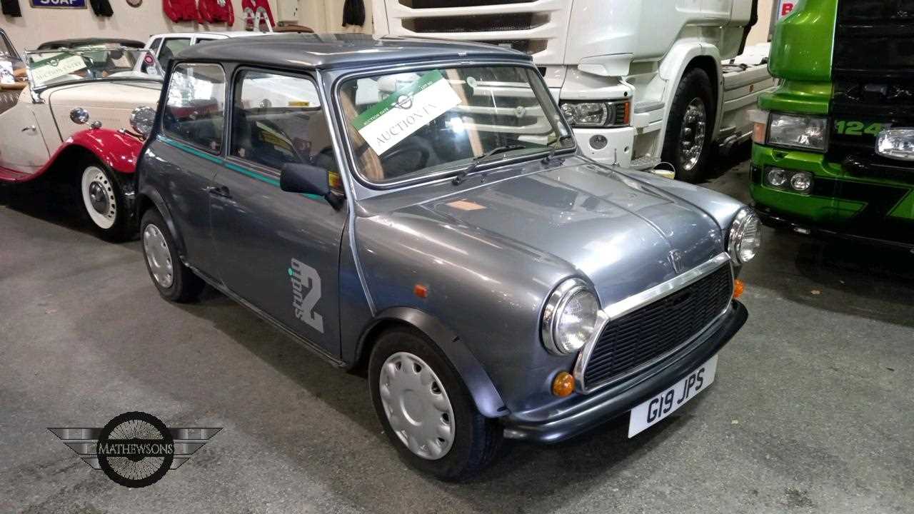 Lot 216 - 1990 ROVER MINI STUDIO 2