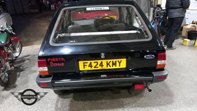 Lot 244 - 1989 FORD FIESTA BONUS