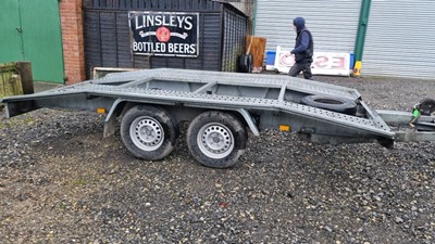 Lot 292 - TWIN AXLE TRAILER