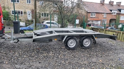 Lot 292 - TWIN AXLE TRAILER