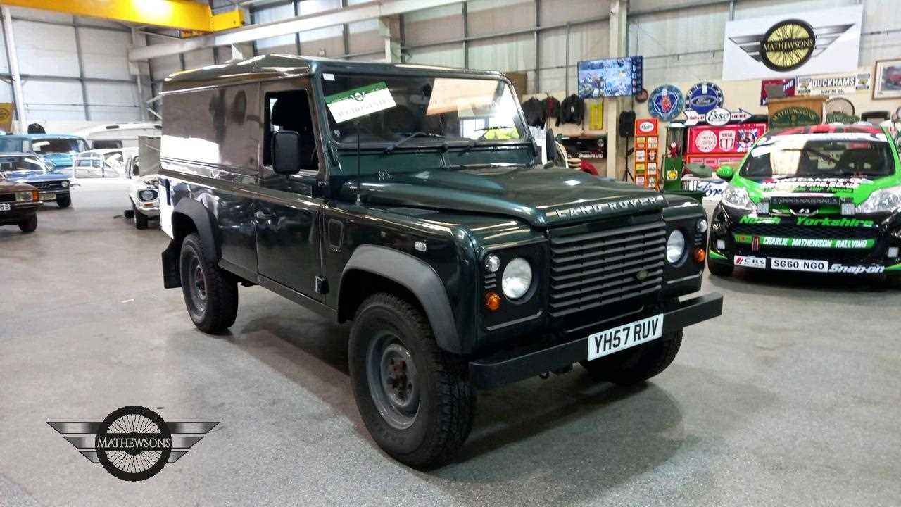 Lot 245 - 2007 LAND ROVER DEFENDER 110 HARD TOP