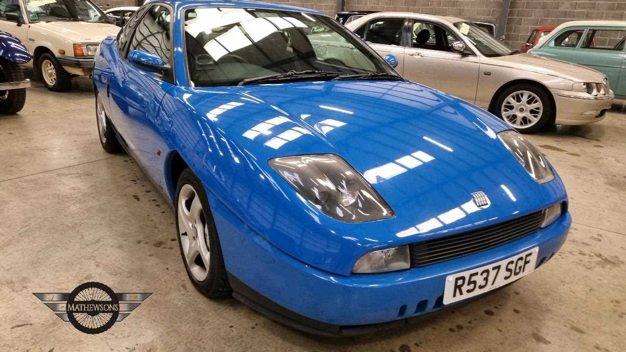 Lot 458 - 1997 FIAT COUPE 20V TURBO