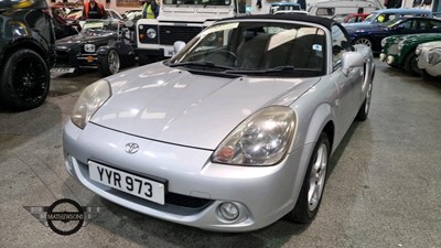 Lot 512 - 2006 TOYOTA MR2 ROADSTER TF300 VVT-I