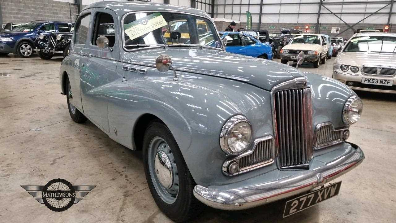 Lot 454 - 1956 SUNBEAM TALBOT 90