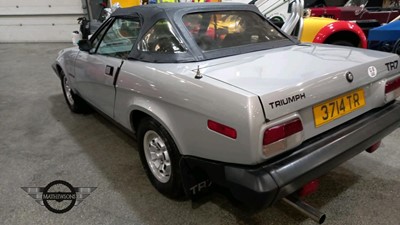 Lot 262 - 1981 TRIUMPH TR7 CONVERTIBLE