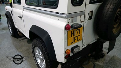 Lot 296 - 1991 LAND ROVER 90 DEFENDER TURBO DIES