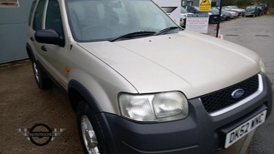 Lot 606 - 2002 FORD MAVERICK ZETEC