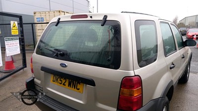 Lot 606 - 2002 FORD MAVERICK ZETEC