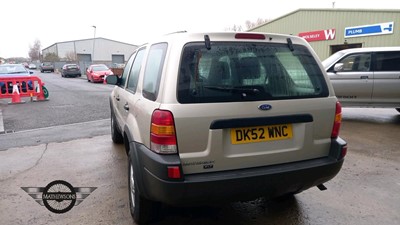 Lot 606 - 2002 FORD MAVERICK ZETEC