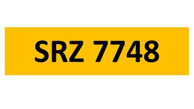 Lot 19-12 - REGISTRATION ON RETENTION - SRZ 7748