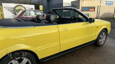 Lot 569 - 1999 AUDI CABRIOLET 1.8