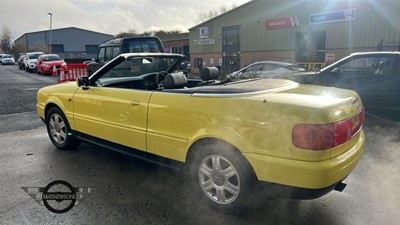 Lot 569 - 1999 AUDI CABRIOLET 1.8