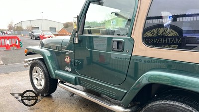 Lot 181 - 2001 JEEP WRANGLER SAHARA