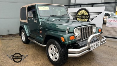 Lot 181 - 2001 JEEP WRANGLER SAHARA