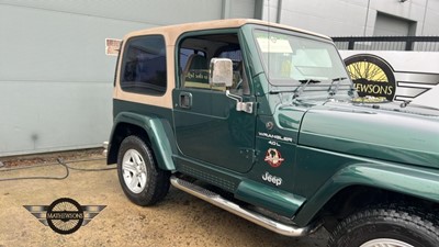 Lot 181 - 2001 JEEP WRANGLER SAHARA