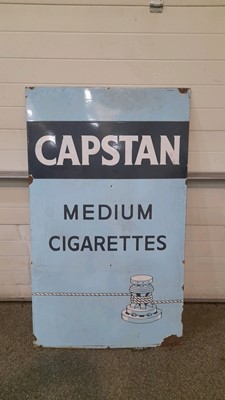 Lot 110 - CAPSTAN MEDIUM CIGARETTES 60" X 36"