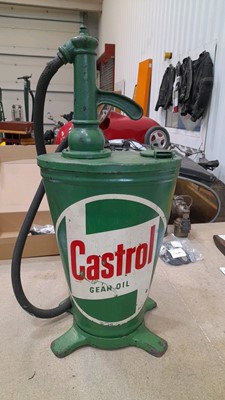 Lot 258 - CASTROL GEAR OIL DISPENSER