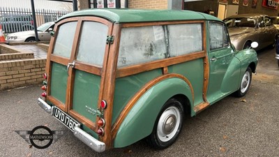 Lot 370 - 1969 MORRIS TRAVELLER