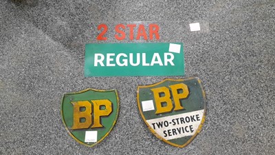 Lot 373 - 2 STAR REGULAR SIGN & 2 X BP SIGNS