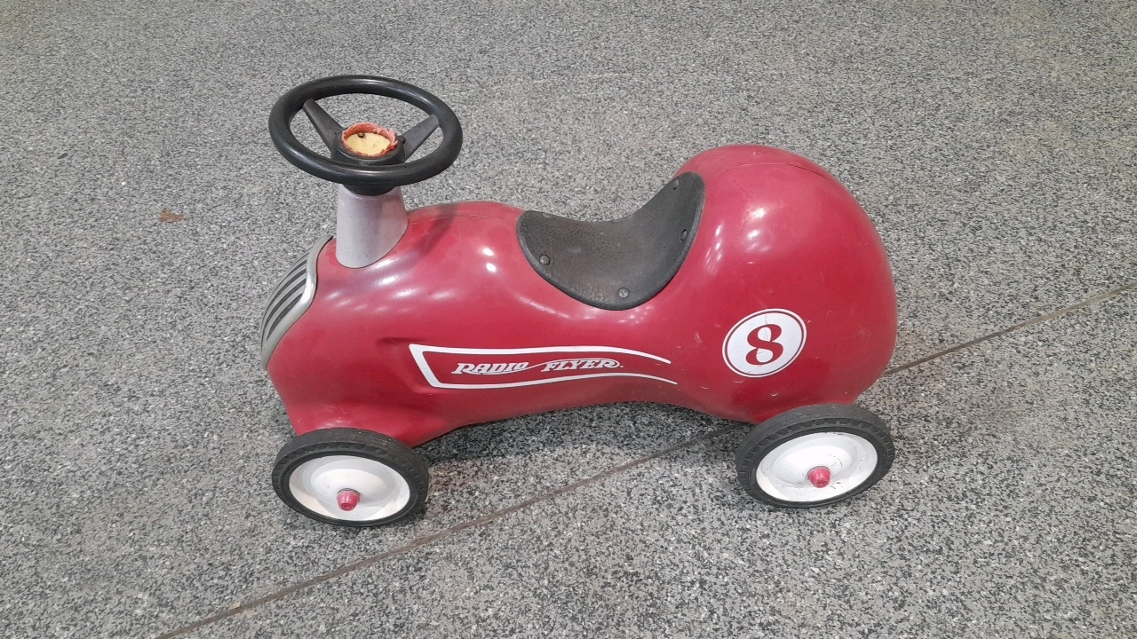 Blue Mini Racer Push-Along Car main image 0