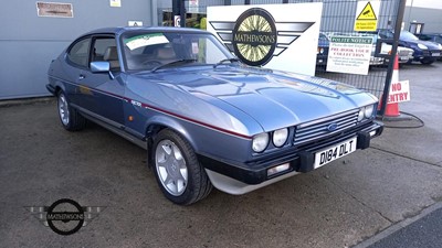 Lot 577 - 1987  FORD CAPRI INJECTION