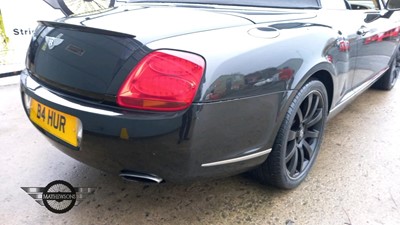 Lot 120 - 2007 BENTLEY CONTINENTAL GTC AUTO