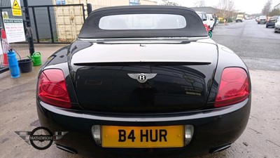 Lot 120 - 2007 BENTLEY CONTINENTAL GTC AUTO