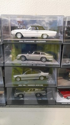 Lot 277 - 32 MODEL OO7  CARS ,OF THE  JAMES BOND MOVIES