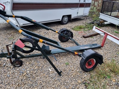 Lot 345 - MOTORCYCLE TILTING TRAILER