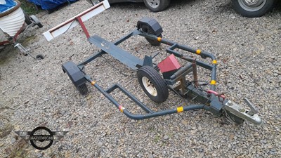 Lot 345 - MOTORCYCLE TILTING TRAILER