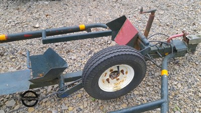 Lot 345 - MOTORCYCLE TILTING TRAILER