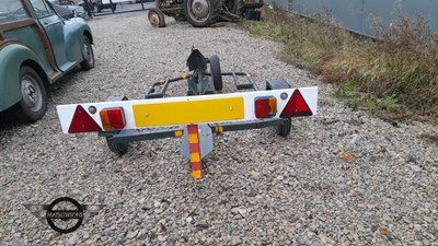 Lot 345 - MOTORCYCLE TILTING TRAILER