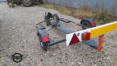 Lot 345 - MOTORCYCLE TILTING TRAILER